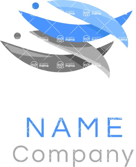 Business Logo Templates - vector graphics in a pack from GraphicMama - Colorful Sea Food Company Logo Design